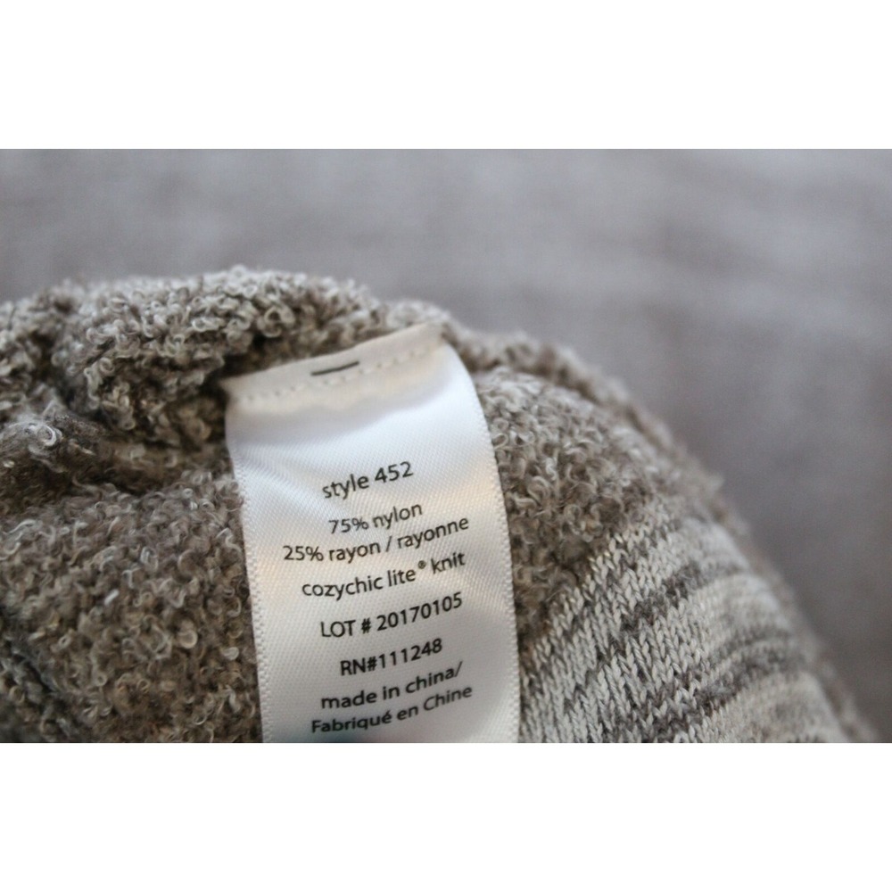 Barefoot Dreams Cozy Chic Open Front Pocket Circle Cardigan Sweater 452 Medium - Picture 10 of 12